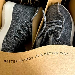 Allbirds womens high top wool runner up mizzles, size 8 NWT